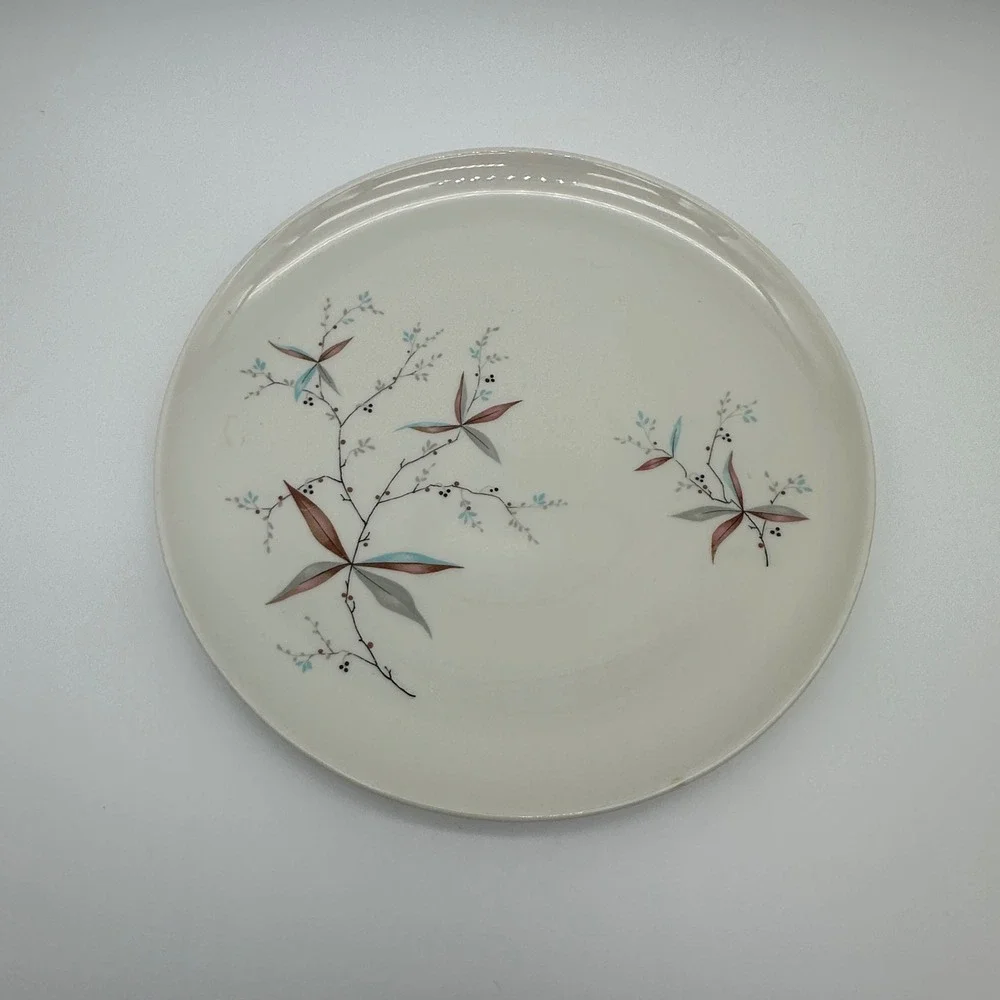 3 Syracuse Carefree True China Finesse Dinner Plates 10 Inch MCM Botanical USA